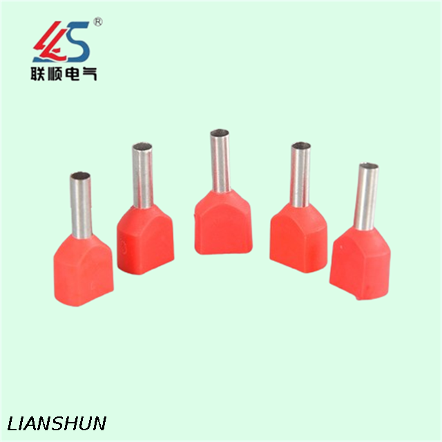 TE1508 Cable Tubular Crimping Connector Terminal with Pre-Insulated for Electrical Wiring