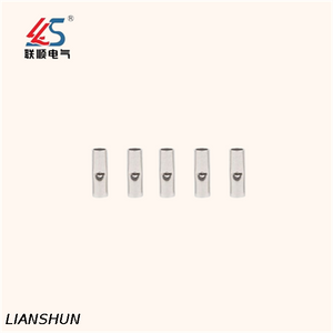 BN-22 Non-Insulated Copper Tube Type Naked Butt Connector Terminal for Electrical