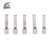 DBN1.25-10 Blade Tined Copper Lug Cable Wire Connector Non-Insulated Naked Terminal