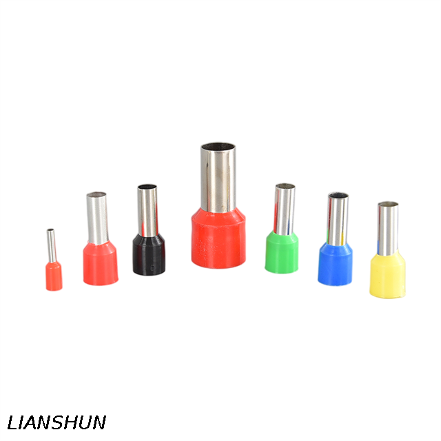 E0206 High-Temperature PVC Insulated Copper Terminal Lug for Automotive Wiring