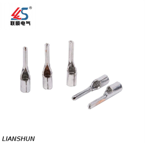 PTN1.25-9 High-Quality Copper Lug Cable Wire Terminal Non-Insulated Naked Terminal