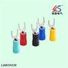 SV2-4 Factory Direct, PP Material Fork Type Insulated Terminals Copper Lugs Connectors