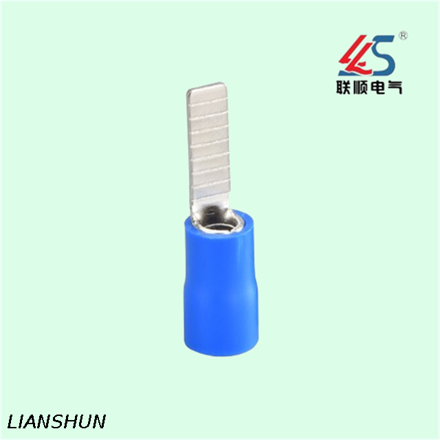  DBV2-10 Cable Lugs Pre-Insulated Connectors Blade Type Copper Plated Tin Terminals