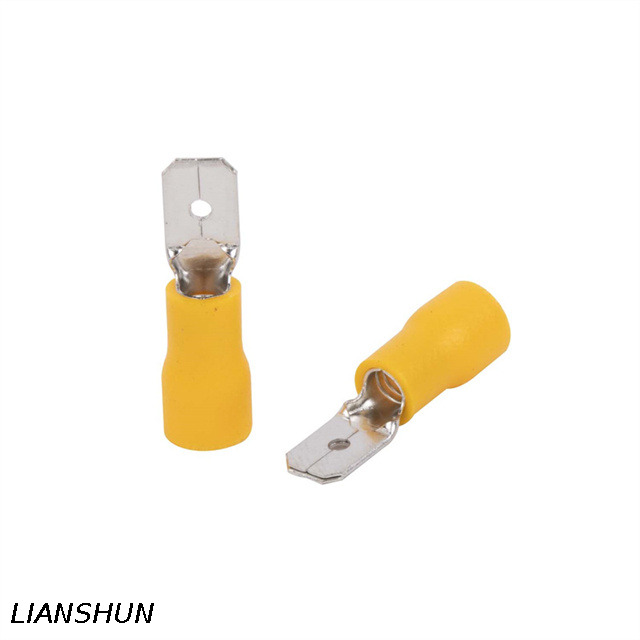 MDD1.25-110(5) Color-Coded Male Disconnectors - Corrosion-Resistant Brass Terminals for Industrial Control Panels