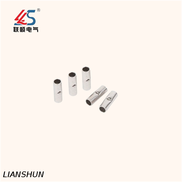 BN-22 Non-Insulated Copper Tube Type Naked Butt Connector Terminal for Electrical
