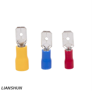 FDD1.25-110(5) Brass Lugs Female Insulated DisConnector with PP Sleeve for Electrial