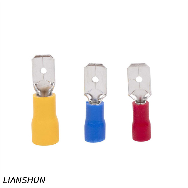 MDD1.25-110(5) Color-Coded Male Disconnectors - Corrosion-Resistant Brass Terminals for Industrial Control Panels