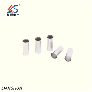EN7512 High Current Tubular Cable Terminal Copper Alloy Connectors for Industry Equipment Wiring