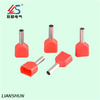 TE1508 Cable Tubular Crimping Connector Terminal with Pre-Insulated for Electrical Wiring
