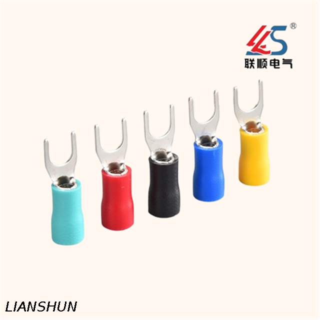 SV5.5-4 Copper Cable Lugs PP Material Insulated Terminals Connector, A.W.G 12-10