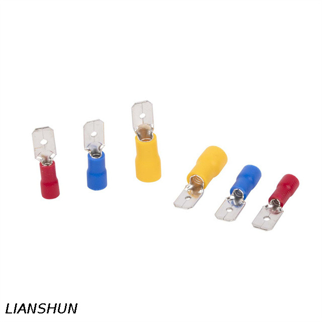 MDD1.25-110(5) Color-Coded Male Disconnectors - Corrosion-Resistant Brass Terminals for Industrial Control Panels