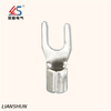 DBN2-9 Blade Type Terminal Lugs Tin-Plated Copper Non-Insulated Terminal Connector