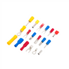 FRD1.25-156 Cold Press Cable Fully Insulated Bullet Female Connector, 22~16 A.W.G