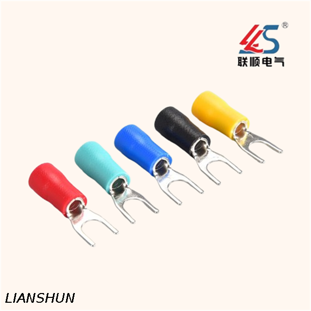 SV5.5-4 Copper Cable Lugs PP Material Insulated Terminals Connector, A.W.G 12-10