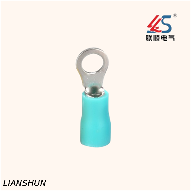 RV5.5-4 Cable Ring Type Pre-Insulated Terminal Lug Connectors,Crimp Terminal for Industrial