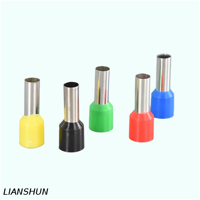 E150-25 Copper Pre-Insulated Terminal for Data Wiring, PP Material Terminal