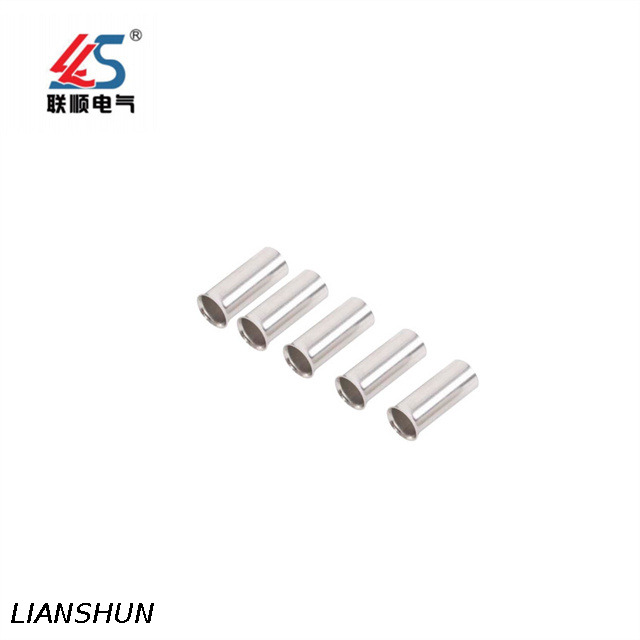 EN0508 Tubular Type Non-Insulated Naked Copper Lug Cable Wire Terminal Connector