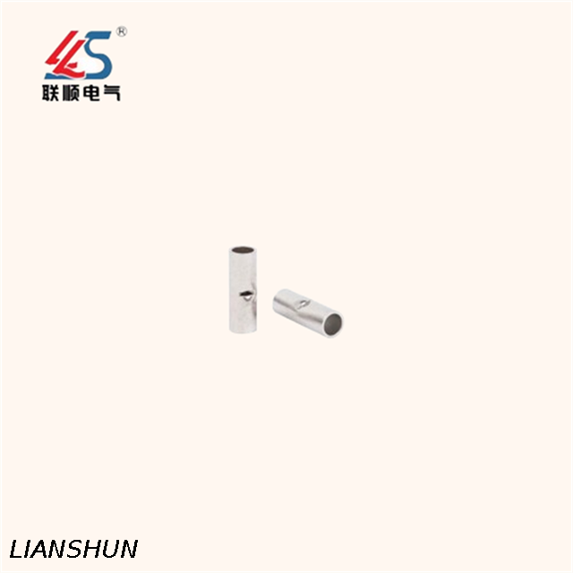 BN-22 Non-Insulated Copper Tube Type Naked Butt Connector Terminal for Electrical