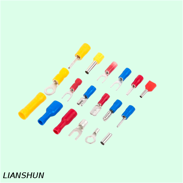 SV2-4 Factory Direct, PP Material Fork Type Insulated Terminals Copper Lugs Connectors