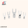 DBN2-9 Blade Type Terminal Lugs Tin-Plated Copper Non-Insulated Terminal Connector