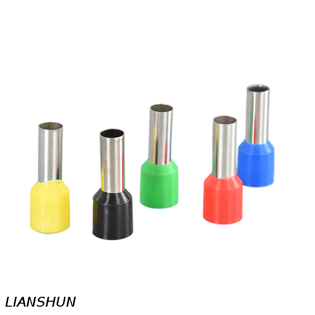 E0206 High-Temperature PVC Insulated Copper Terminal Lug for Automotive Wiring