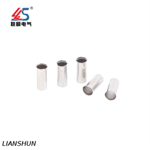 EN0508 Tubular Type Non-Insulated Naked Copper Lug Cable Wire Terminal Connector