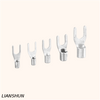 DBN2-9 Blade Type Terminal Lugs Tin-Plated Copper Non-Insulated Terminal Connector