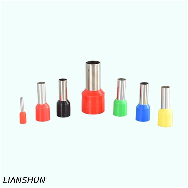 E150-25 Copper Pre-Insulated Terminal for Data Wiring, PP Material Terminal