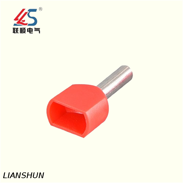 TE10-14 Wire Electrical Crimp Terminals PP Material, Fully Insulated Connectors, Twin Cord Type