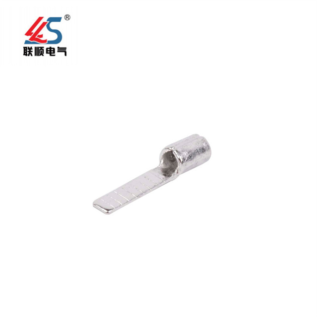 DBN1.25-10 Blade Tined Copper Lug Cable Wire Connector Non-Insulated Naked Terminal