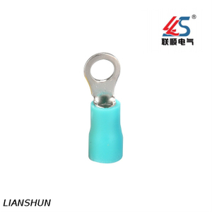 RV1.25-3.5 High-Conductivity Pre-Insulated Copper Wire Ring Terminals, Various Types