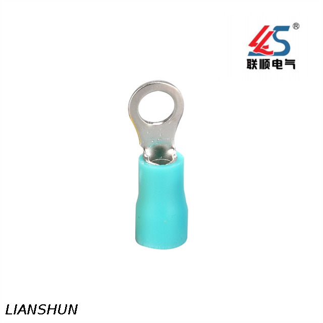 RV1.25-3 Compliant Ring Crimp Connector Terminal with Insulation A.W.G 22~16