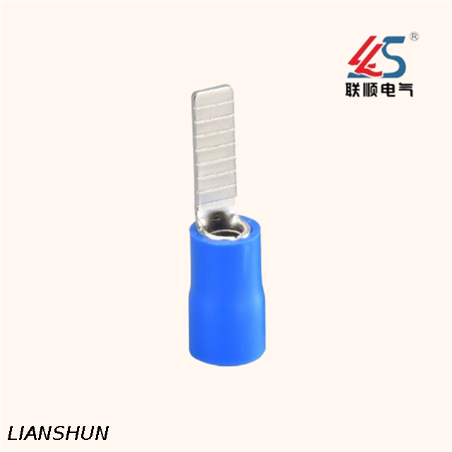 DBV5.5-14 High Durability Electric Copper Lugs Terminal Cable Connectors Blade Insulated Terminal