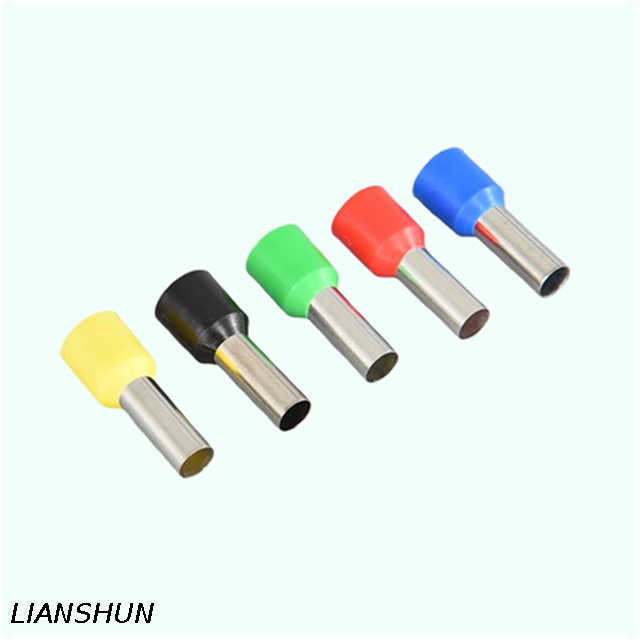 E150-25 Copper Pre-Insulated Terminal for Data Wiring, PP Material Terminal