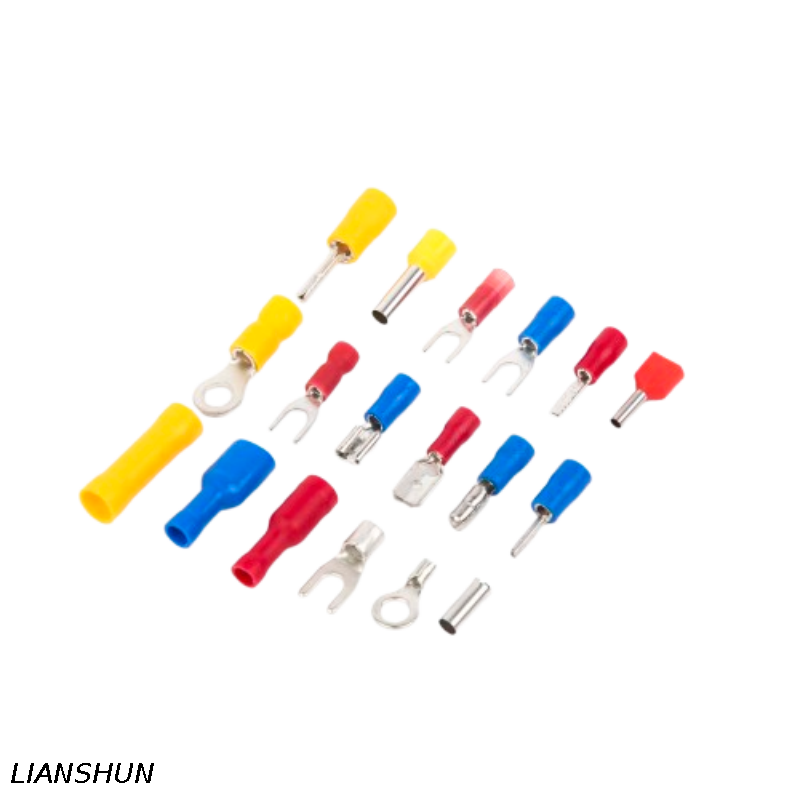 PTV1.25-12 Pin Type Pre-Insulated Copper Lugs Cable Connectors Terminals Factory Price